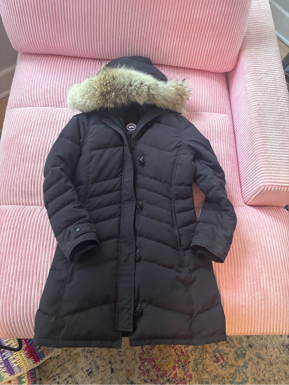 Canada 🇨🇦 Goose Lorette Parka- Navy size small